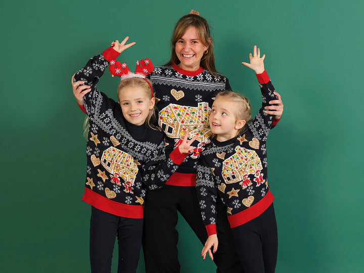 Gingerbread Christmas Sweter Męska