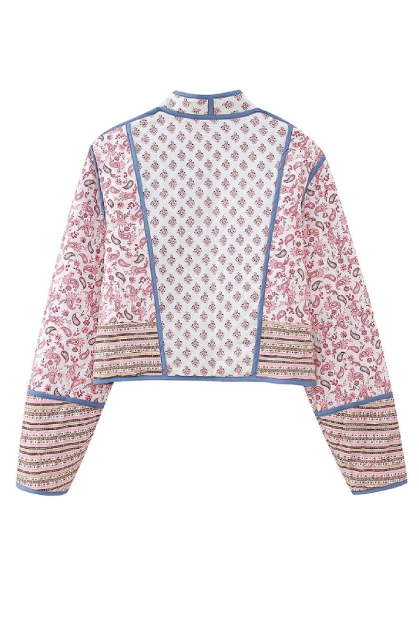 Reversible pikowana kurtka z Matchwg Small bawełna kurtka