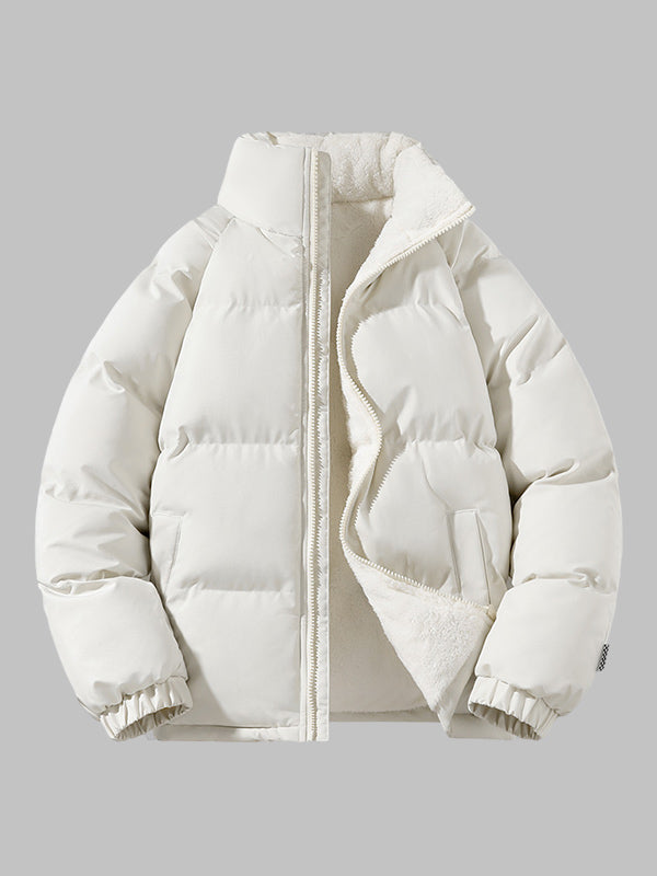 | Fleece-Lined Puffer Kurtka