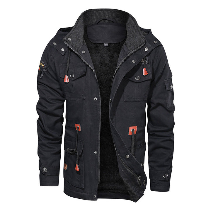 Męska utility parka z teddy Lwwg i Multiple kieszeniami