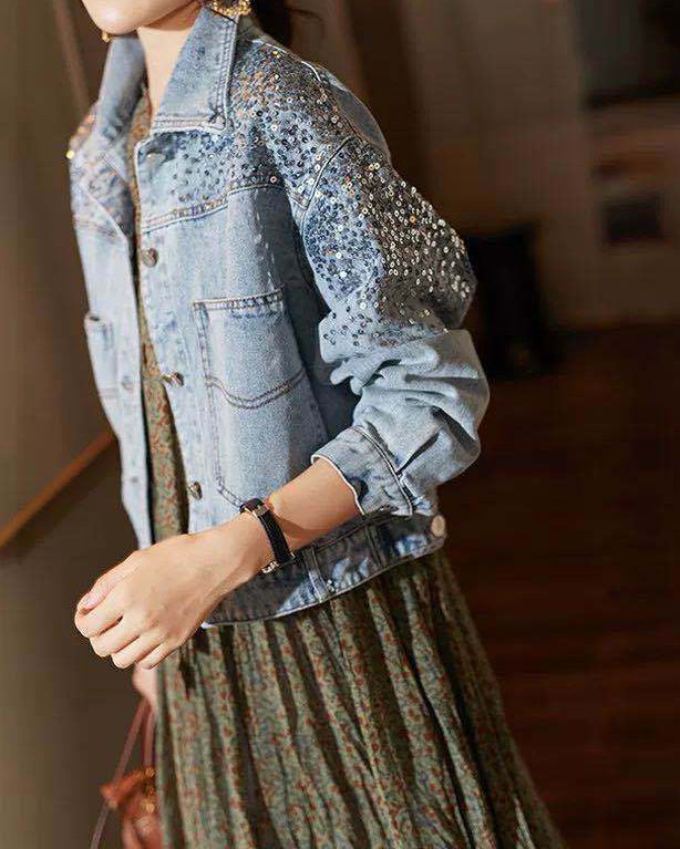 denim kurtka