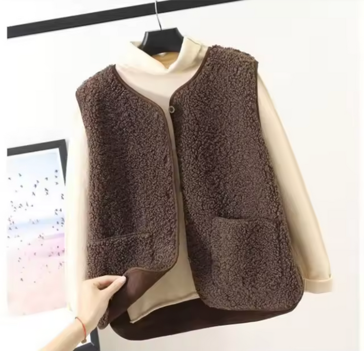 Wwter fleece kamizelka