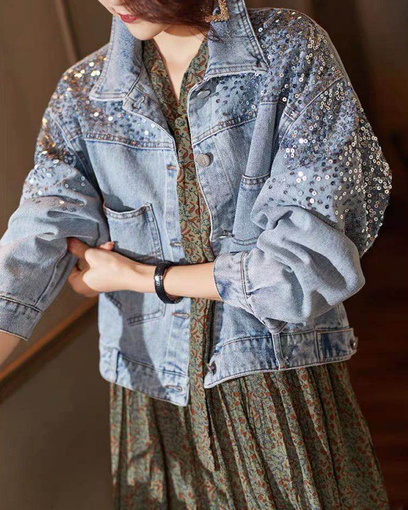 denim kurtka