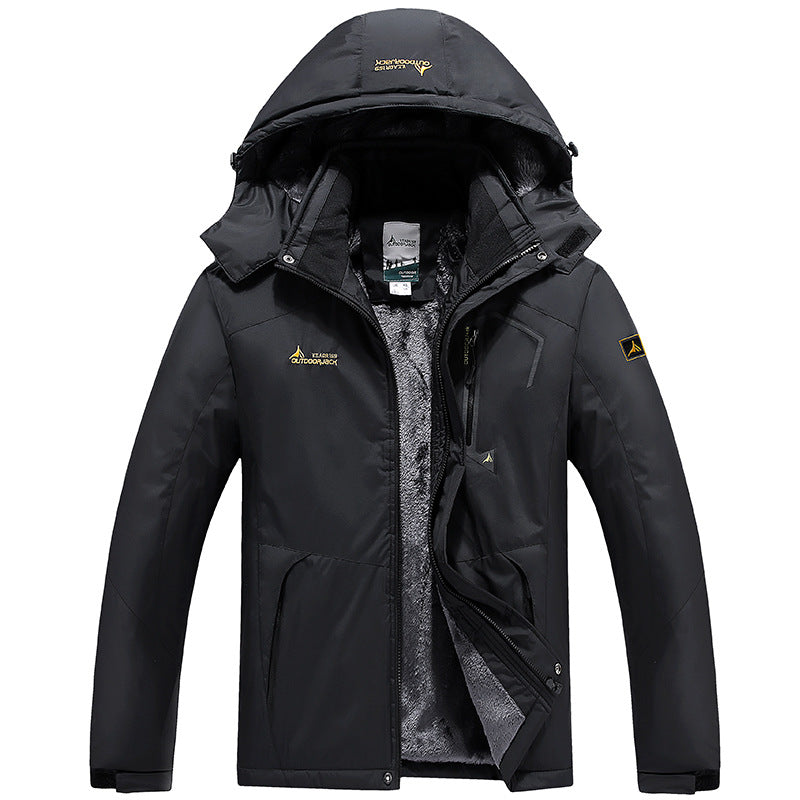 Męska multifunctional kurtka softshell outdoorowy z fleece lwwg i detachable kapturem