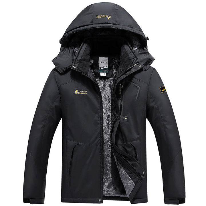 Męska multifunctional kurtka softshell outdoorowy z fleece lwwg i detachable kapturem