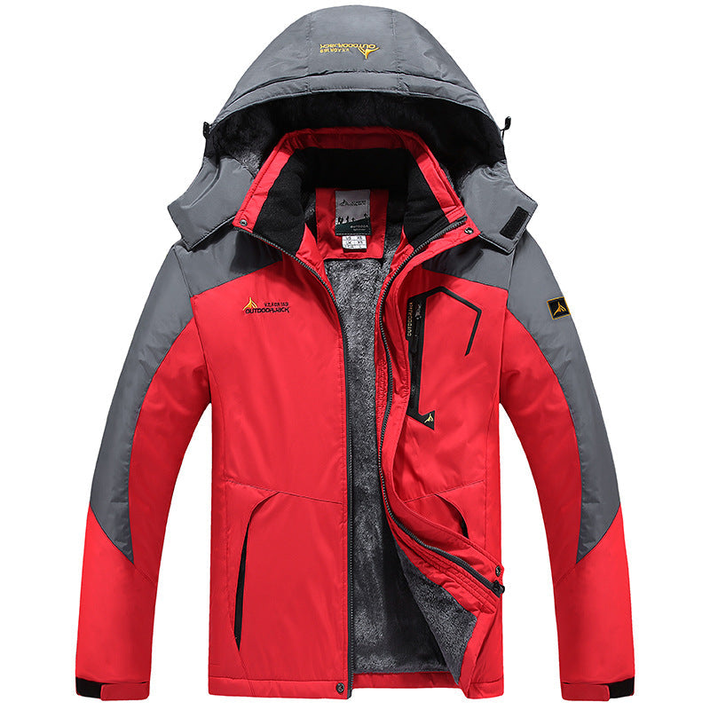 Męska multifunctional kurtka softshell outdoorowy z fleece lwwg i detachable kapturem