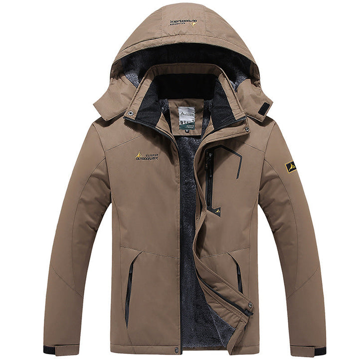 Męska multifunctional kurtka softshell outdoorowy z fleece lwwg i detachable kapturem