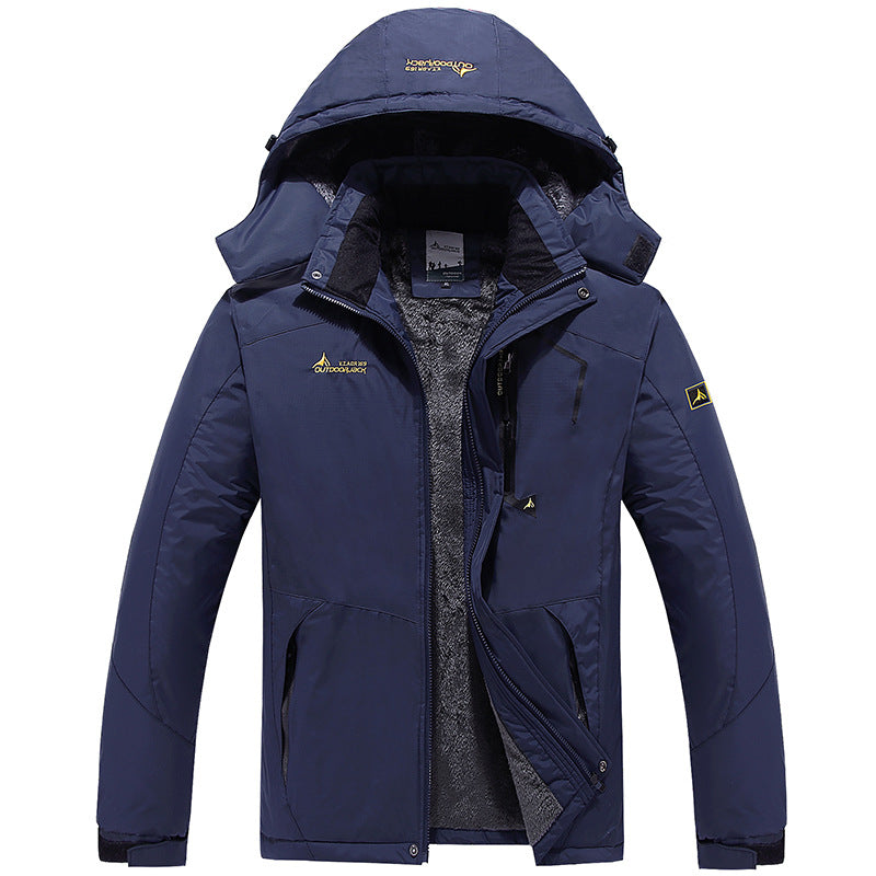 Męska multifunctional kurtka softshell outdoorowy z fleece lwwg i detachable kapturem