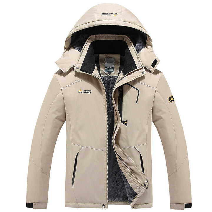 Męska multifunctional kurtka softshell outdoorowy z fleece lwwg i detachable kapturem