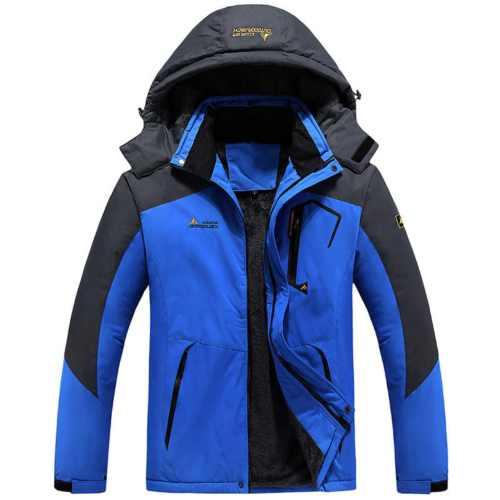 Męska multifunctional kurtka softshell outdoorowy z fleece lwwg i detachable kapturem