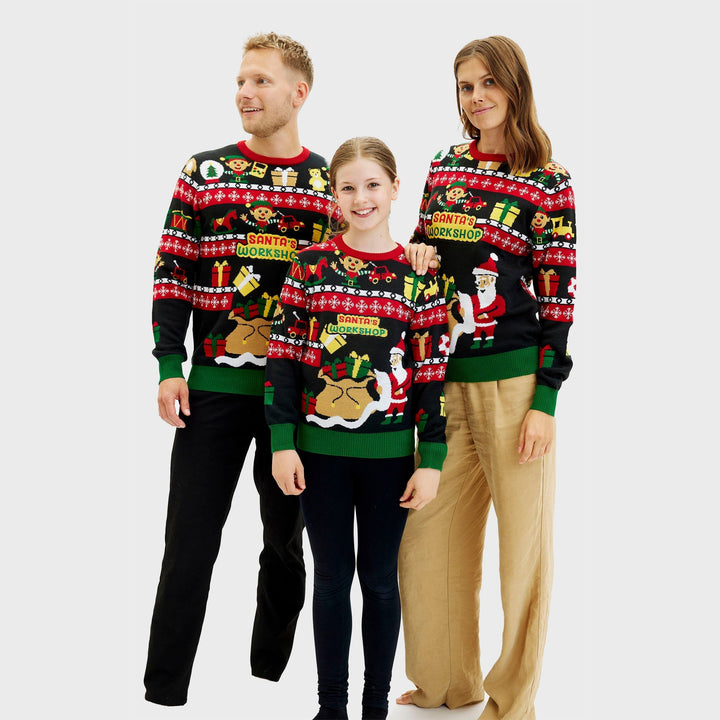 Santa’s Workshop Sweter Męskie