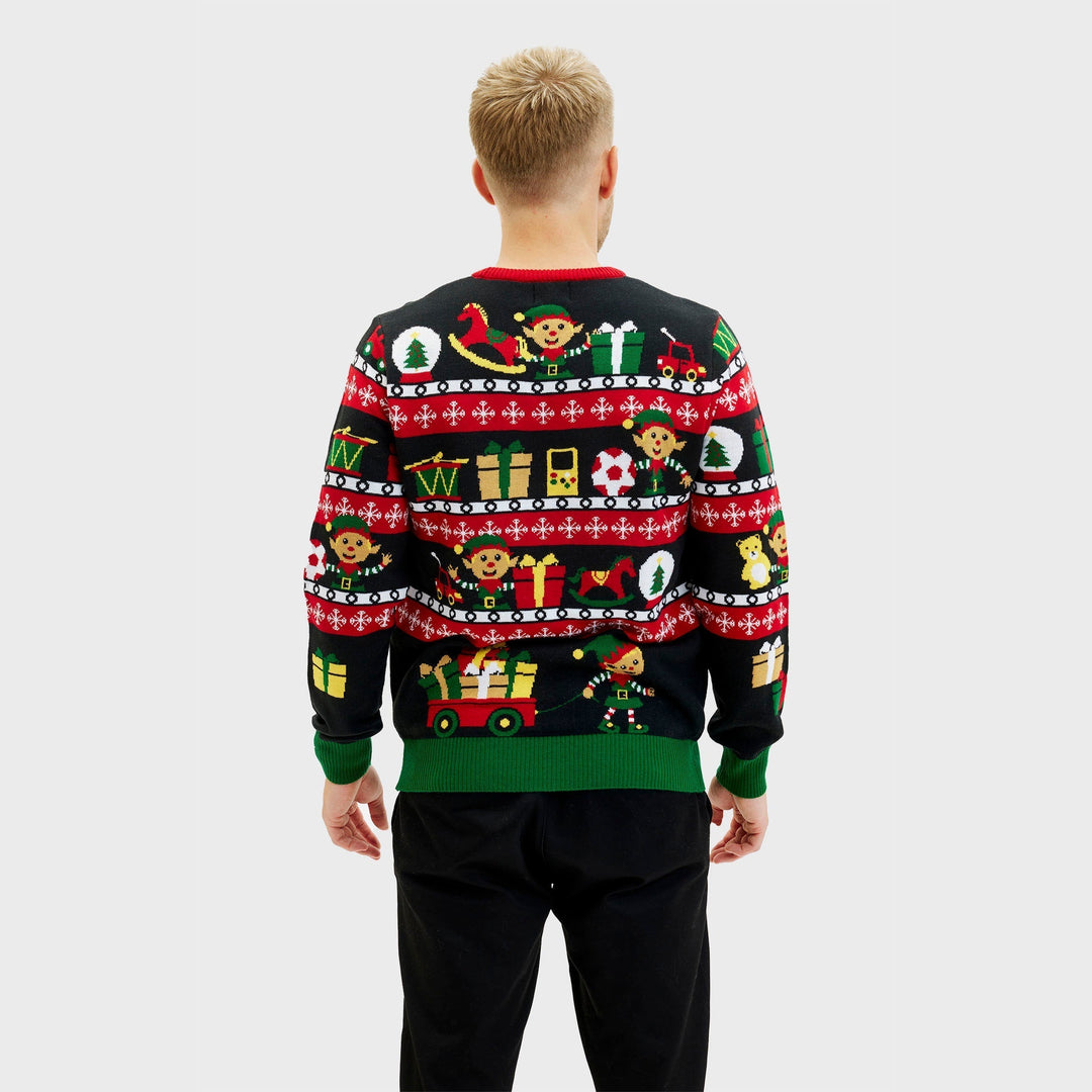 Santa’s Workshop Sweter Męskie