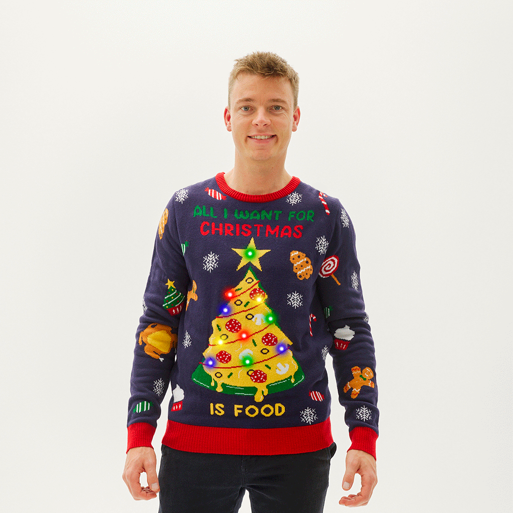 Wszystkie I want dla Christmas jest food Męskie
