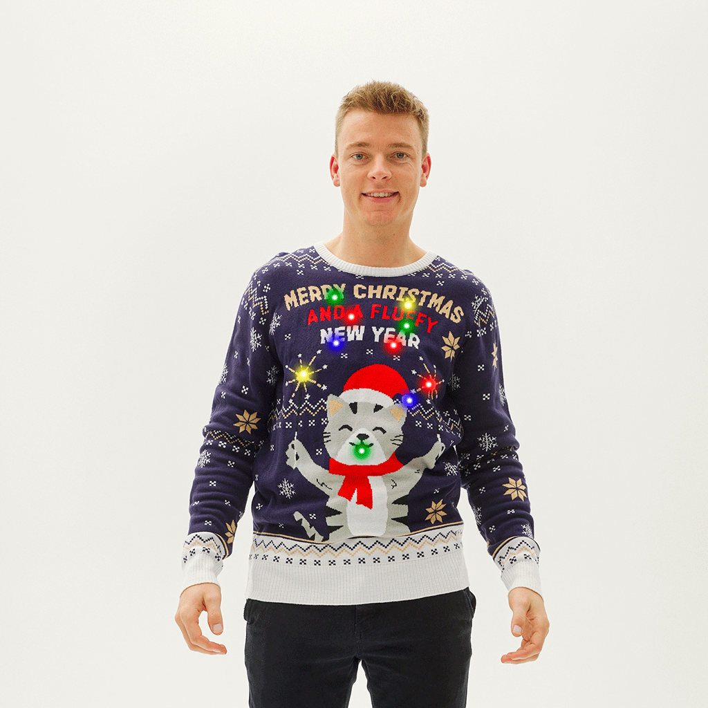 Merry Christmas i fluffy nowy year Męska