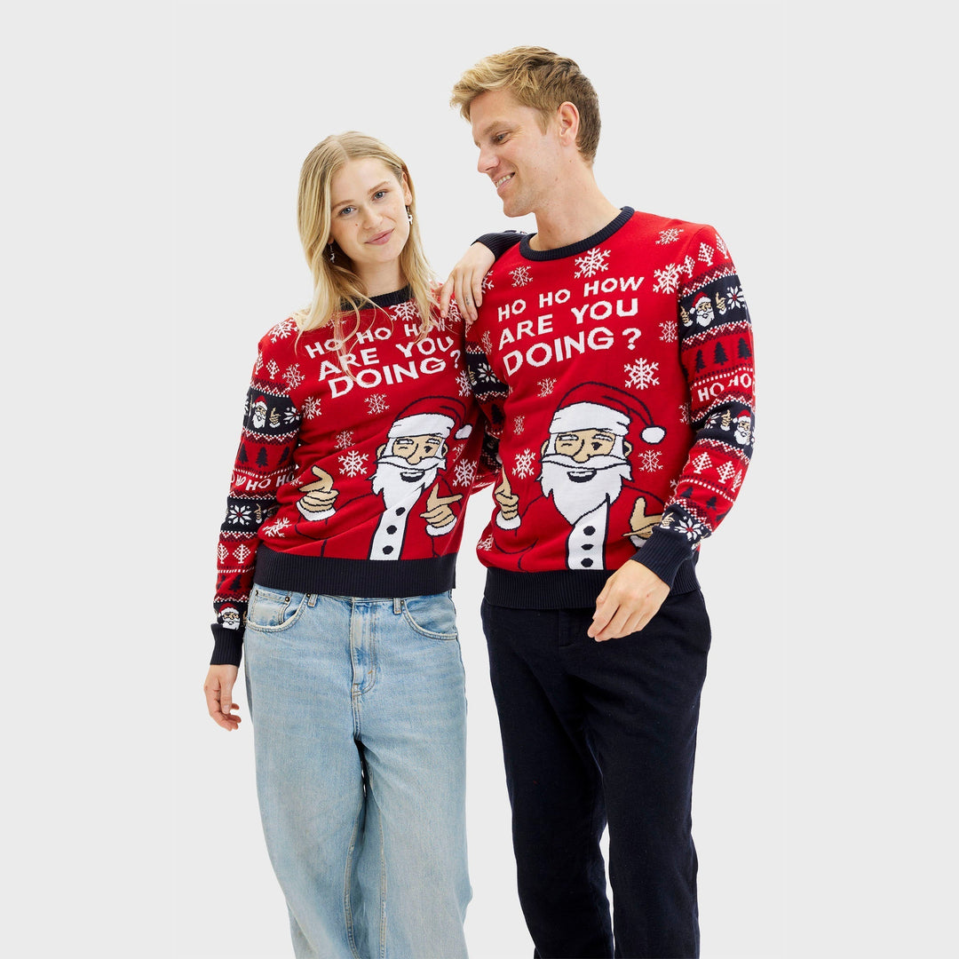 Ho ho jak są Ciebie Christmas sweter Męskie