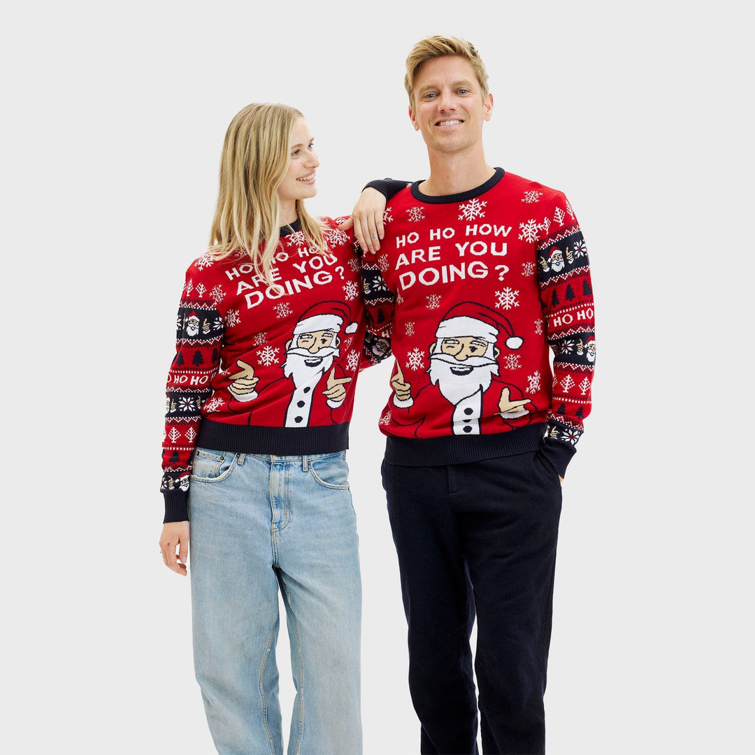 Ho ho jak są Ciebie Christmas sweter Męskie