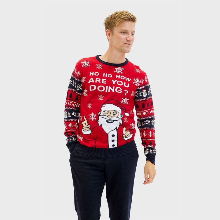 Ho ho jak są Ciebie Christmas sweter Męskie