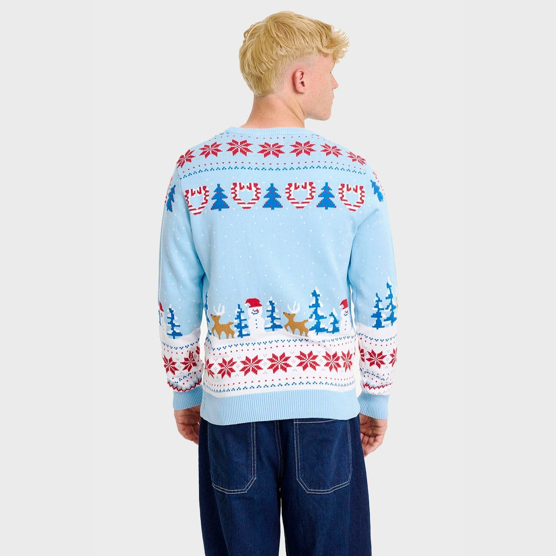 Christmas Wonderland Christmas Sweter Męskie