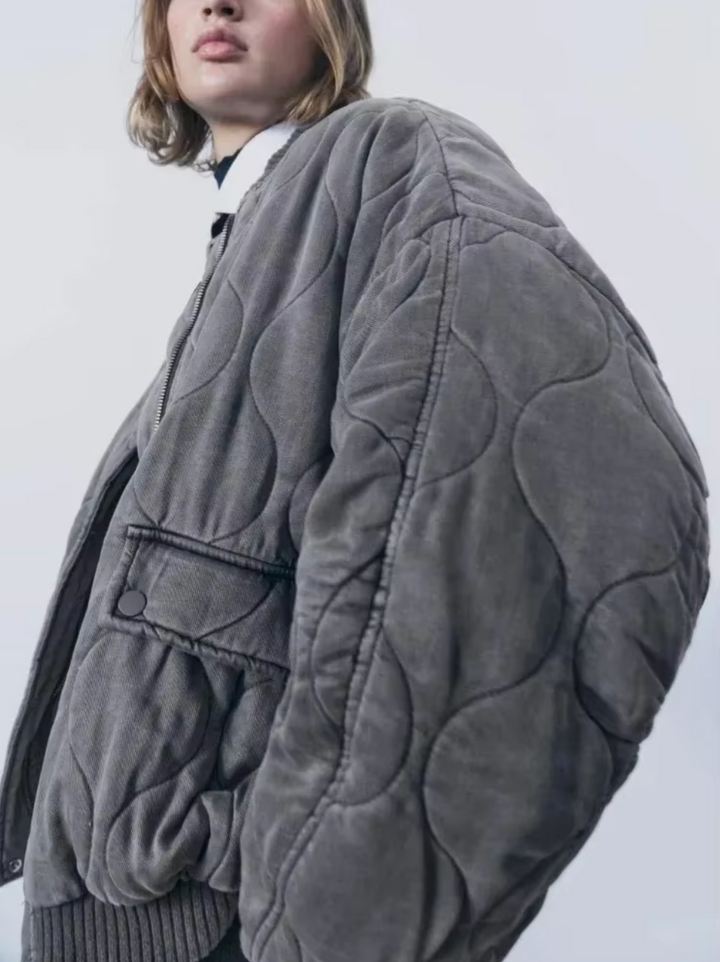 Bawełna kamizelkas z round neck