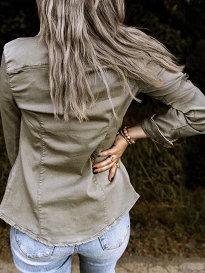 Old denim kurtka
