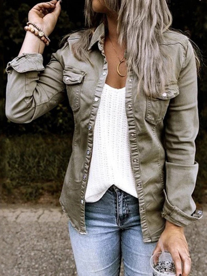 Old denim kurtka