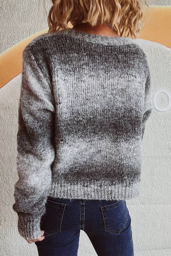 Ciy kolor sweter kurtka