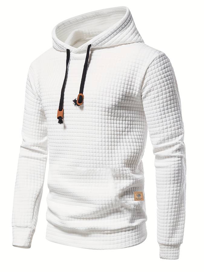 Codzienny Waffle Wzór Bluza z kapturem dla Męskie