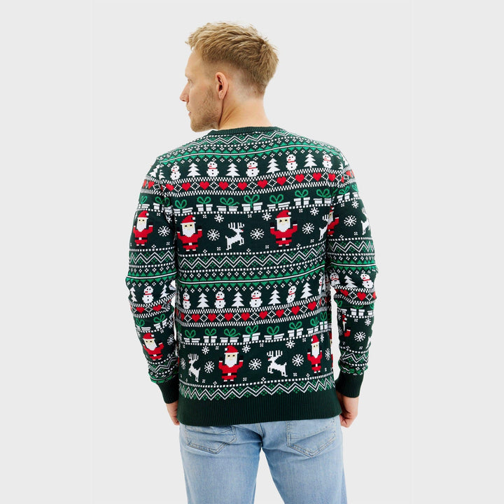 delikatna Christmas sweter Męskie