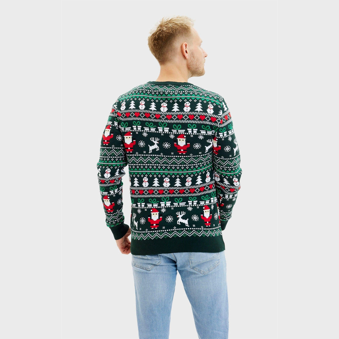 delikatna Christmas sweter Męskie