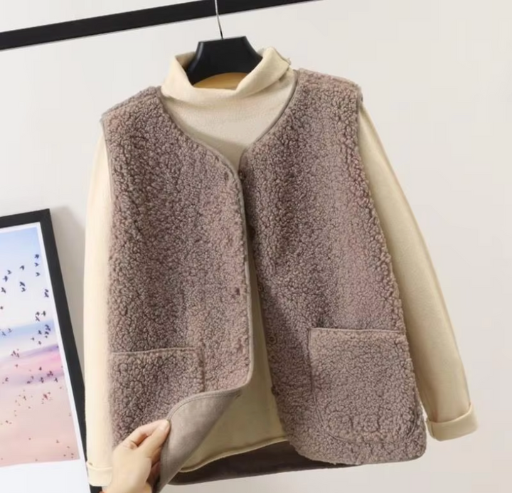 Wwter fleece kamizelka