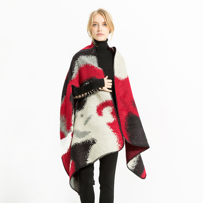 Płaszcz damski zimowa ciepła z kapturem