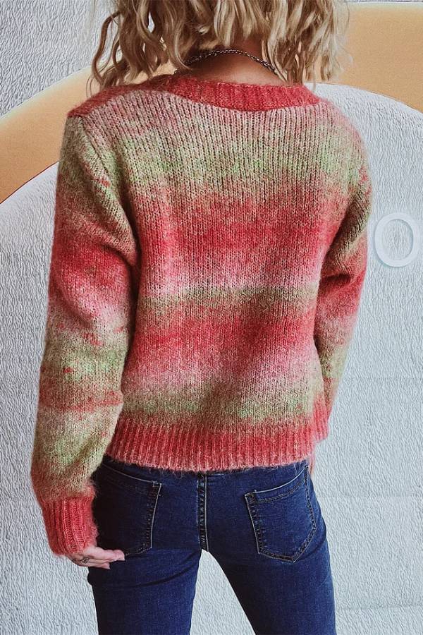 Ciy kolor sweter kurtka