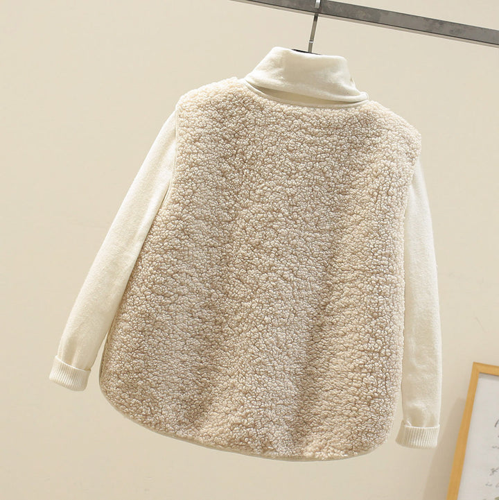 Klasyczna Lambswool Kamizelka