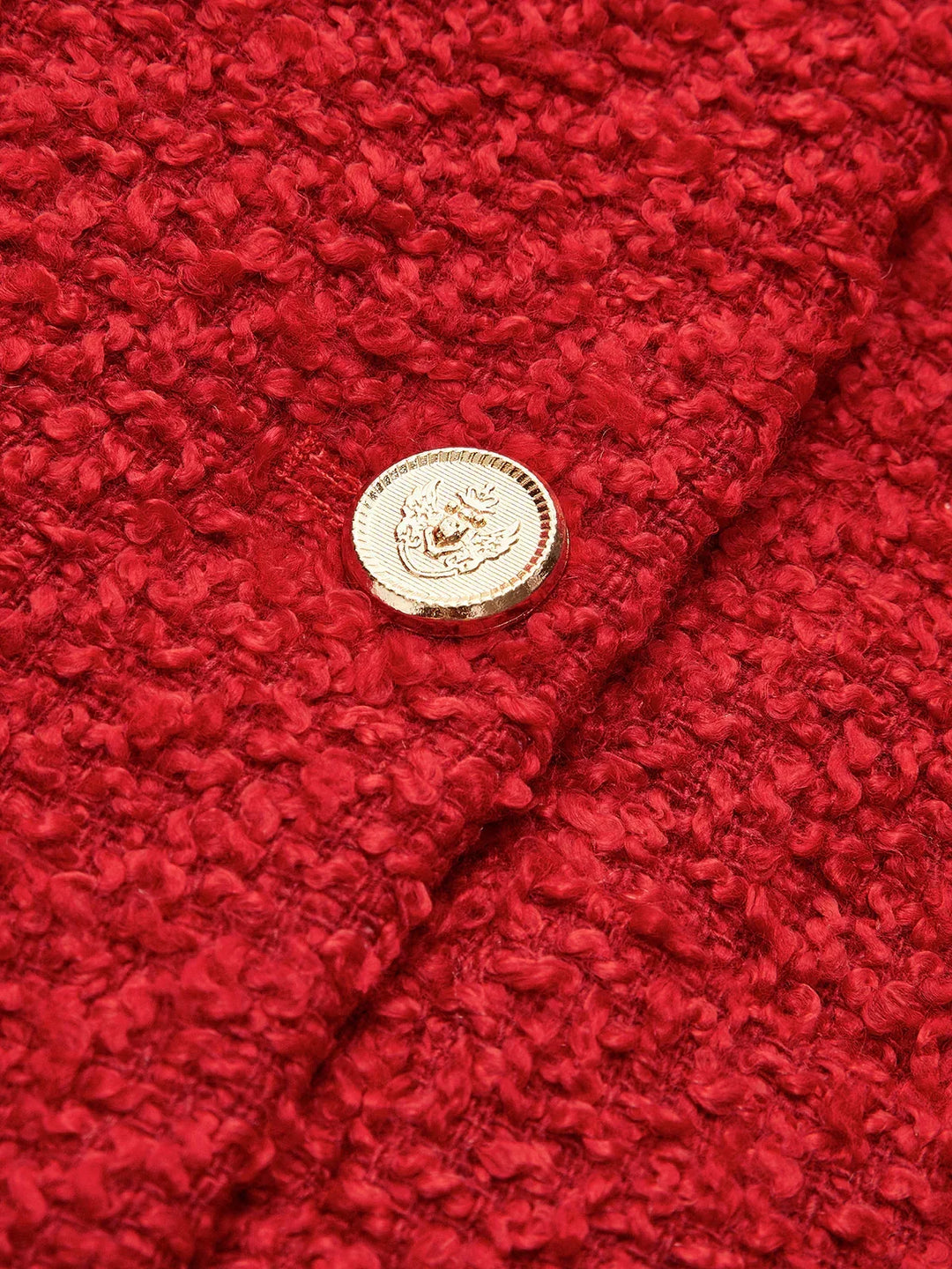 Guzik Tweed kurtka