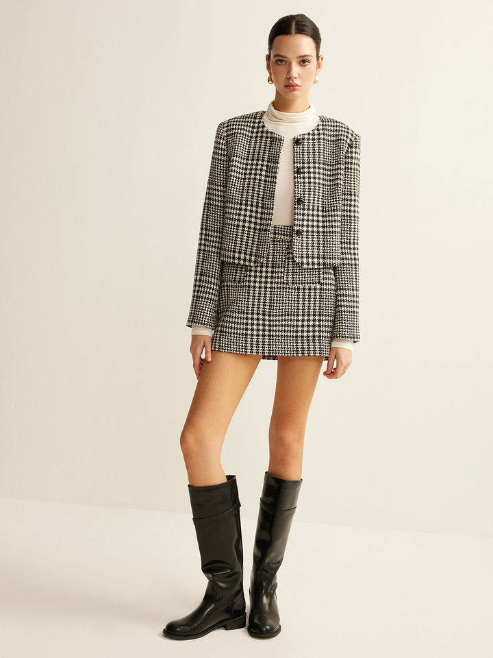 Patterned kurtka
