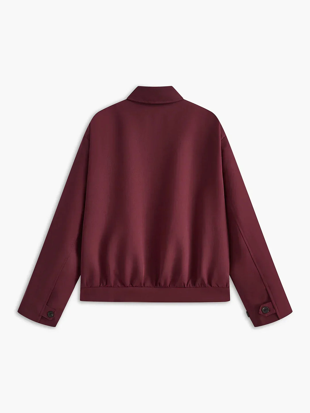 Reversible zamkiem Bordowy kurtka