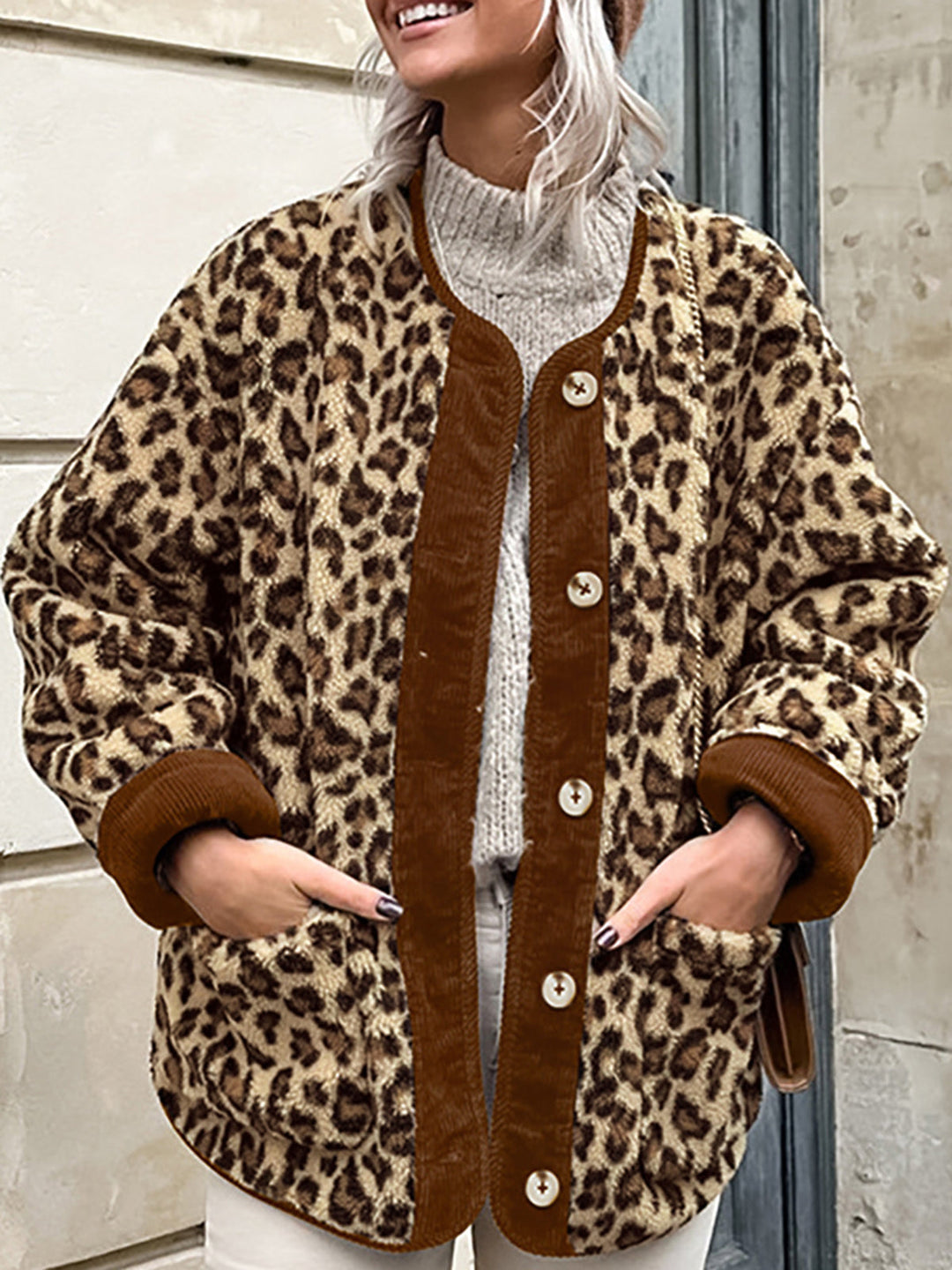 Trim Mwky Leopard kurtka