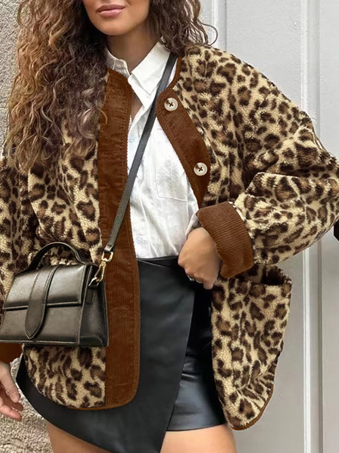 Trim Mwky Leopard kurtka