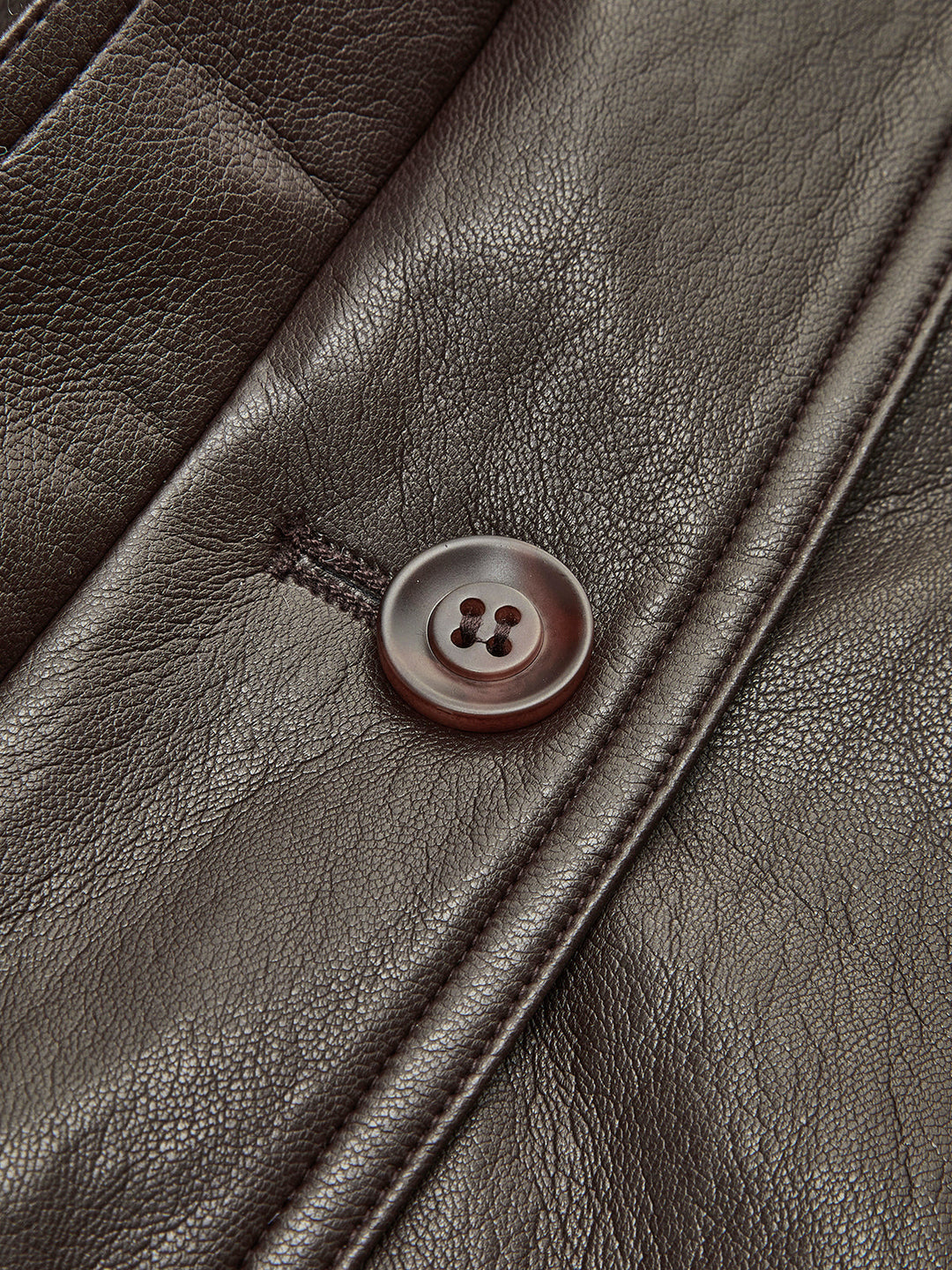 Pu-skóra Belt kurtka