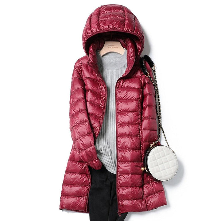 Casualowo Puffer kurtka z długa rękawy
