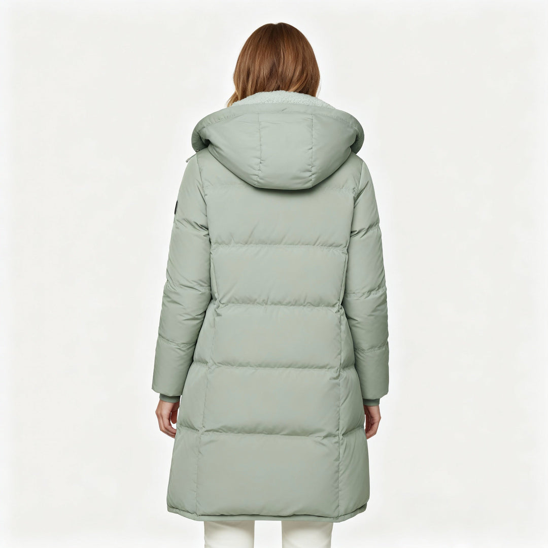 Luxurious Insulated Kurtka Damskie Komfort Ciepły Kurtka Bawełna