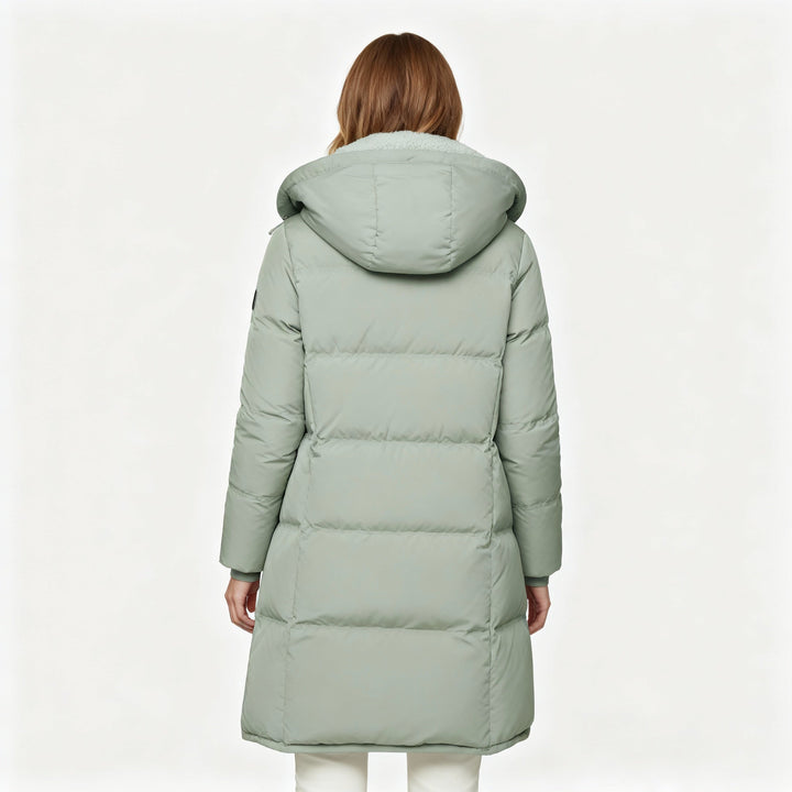 Luxurious Insulated Kurtka Damskie Komfort Ciepły Kurtka Bawełna