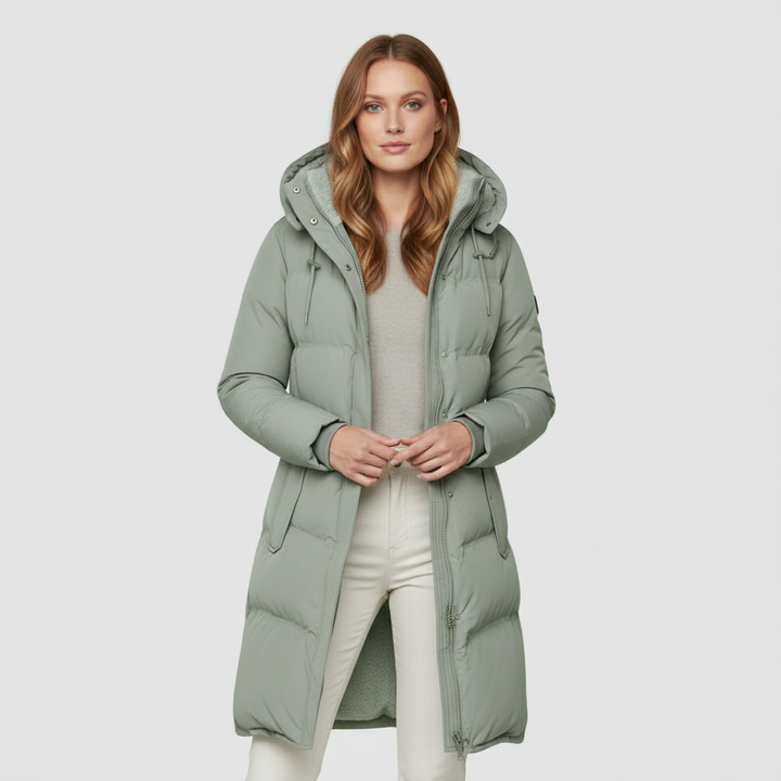 Luxurious Insulated Kurtka Damskie Komfort Ciepły Kurtka Bawełna