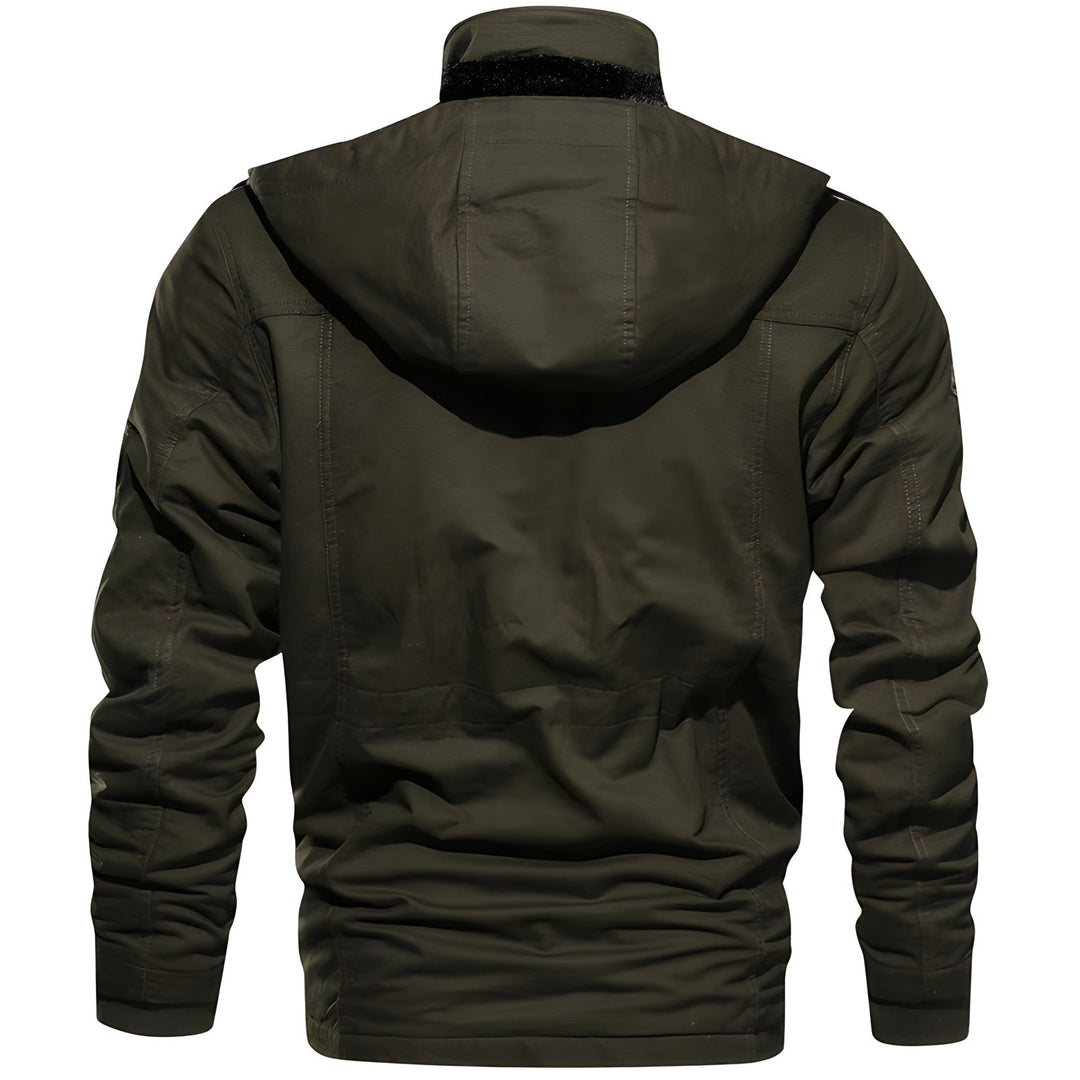 Eloura-Moda | Military kurtka z multiple kieszeniami