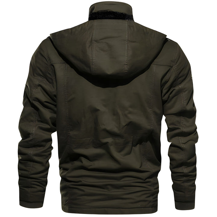 Eloura-Moda | Military kurtka z multiple kieszeniami