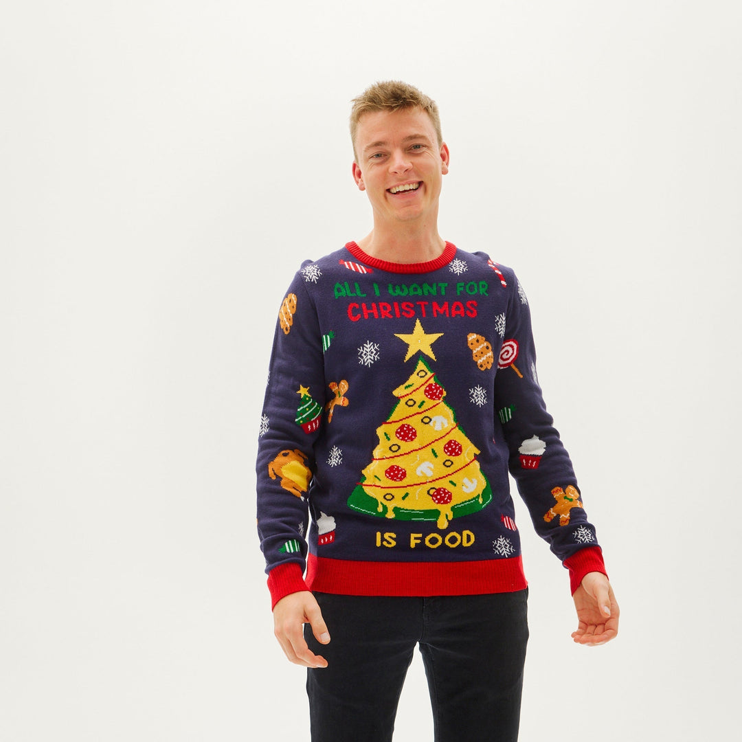 Wszystkie I want dla Christmas jest food Męskie