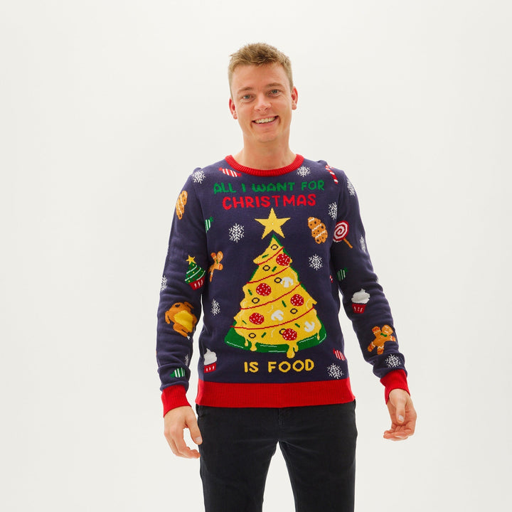 Wszystkie I want dla Christmas jest food Męskie