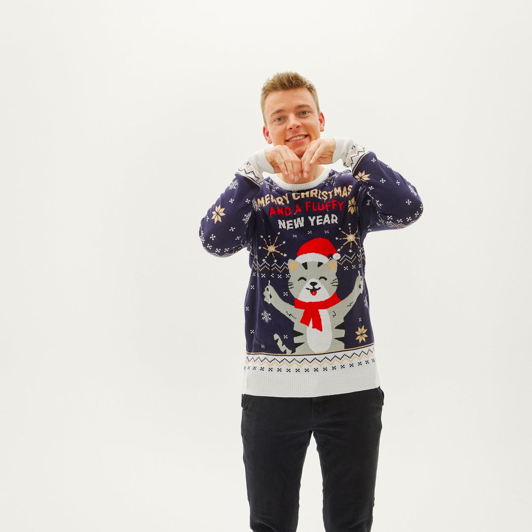 Merry Christmas i fluffy nowy year Męska