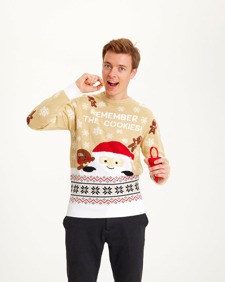Cookie Christmas Sweter Męska