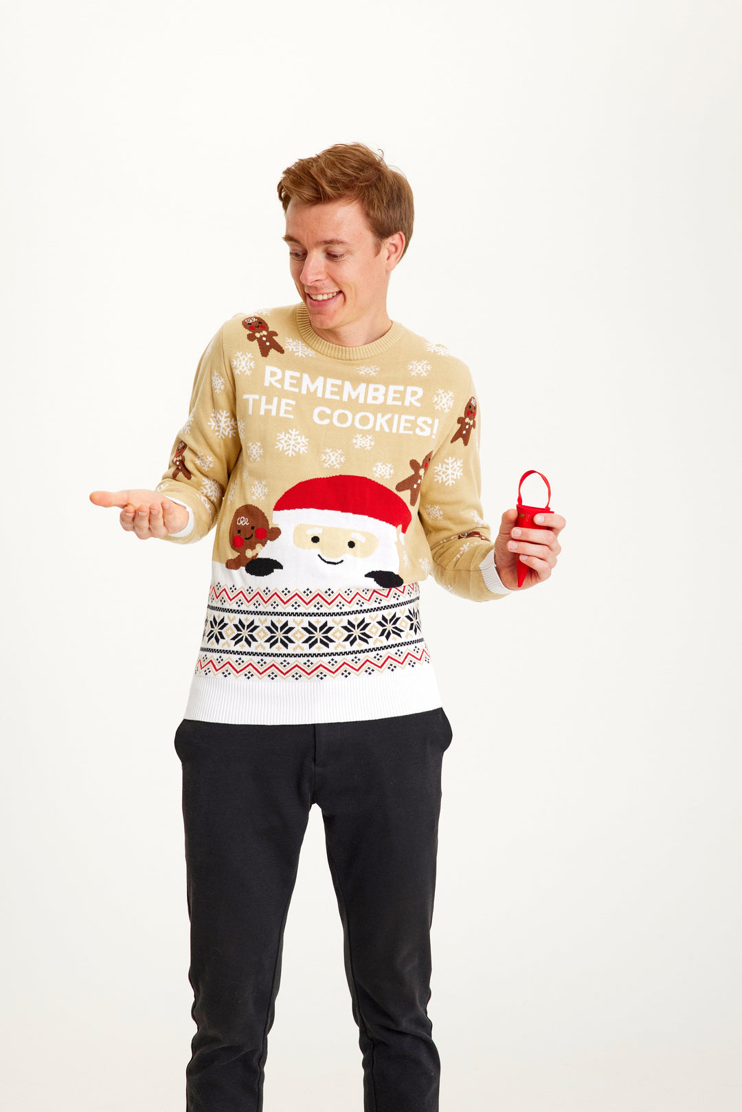 Cookie Christmas Sweter Męska